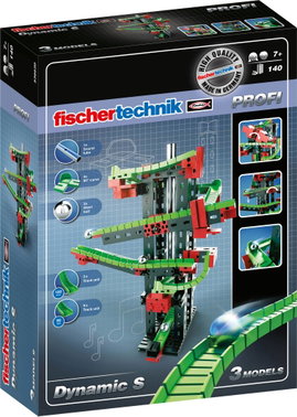 Golyópálya építőkészlet, Fischertechnik 536620, 7 éves kortól