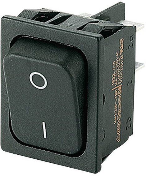 Marquardt billenőkapcsoló, 2 x ki/be, 250 V/AC 20 (4) A, 1832.3311