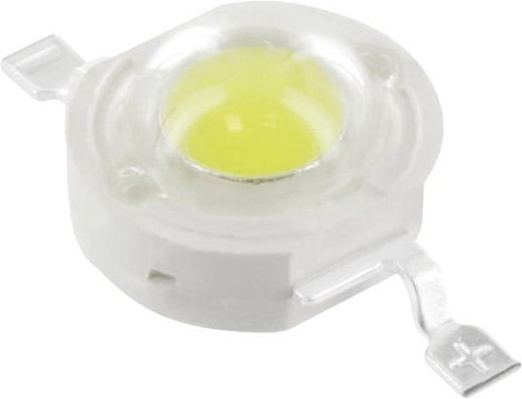 Nagy teljesítményű LED zöld 110 ° 350 mA 3.4 V HuiYuan