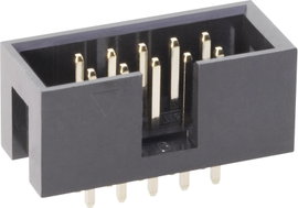BKL Electronic 10120554 Tűs kapocsléc Kioldó kar nélkül Raszterméret: 2.54 mm Pólusok száma: 10 Soro