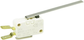 Cherry miniatűr karos mikrokapcsoló, 250V/AC, 1 váltó, csúszósarus, D459-V3LL