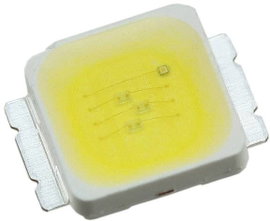 CREE Nagy teljesítményű LED Hidegfehér 2 W 104 lm 120 ° 3.7 V 500 mA MX3AWT-A1-R250-000C51