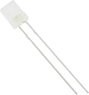 LED kivezetéssel fehér derékszögű 2 x 5 mm 1250 mcd 120 ° 20 mA HuiYuan bélyegkép