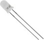 LED kivezetéssel fehér kerek 5 mm 5000 mcd 15 ° 20 mA 3.2 V HuiYuan bélyegkép