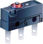 Szubminiatűr mikrokapcsoló, egyenes, 250 V/AC 10 A 1x BE/(BE), ZF DC2C-L1AA bélyegkép