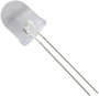 LED kivezetéssel zöld kerek 10 mm 1200 mcd 25 ° 20 mA 2.1 V HuiYuan bélyegkép
