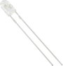 LED kivezetéssel piros ovális 3 mm 540 mcd 70 °, 30 ° 20 mA HuiYuan bélyegkép