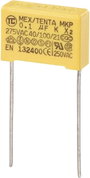 MKP-X2 zavarszűrő kondenzátor, radiális 0,15 µF 275 V/AC 10 % RM 15 mm 18 x 6 x 12 mm TRU COMPONENTS bélyegkép
