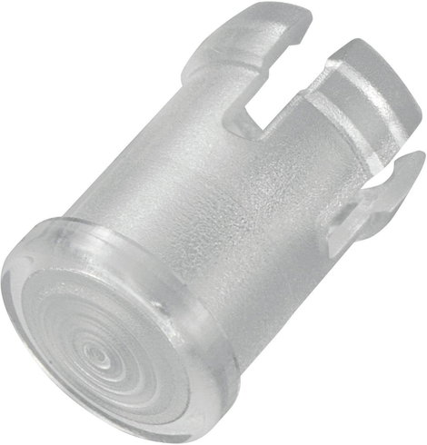 Világító sapka EDK-1C-PCW átlátszó, Tru Components