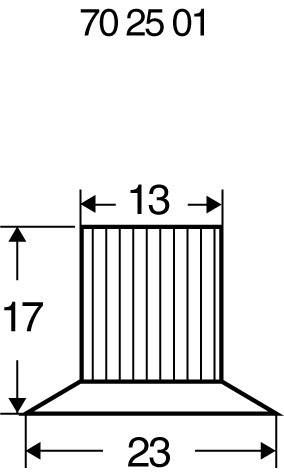 Forgatógomb, 23/12 mm, Tru Components 2. kép