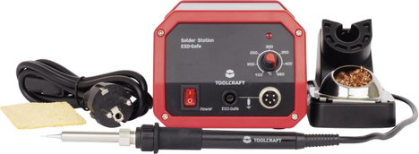 Analóg forrasztóállomás 150 - 450 °C 100 W Toolcraft ST-100A 7. kép