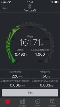 Okos energiafogyasztás mérő, bluetooth funkcióval, iOS és Android applikációval Smart készülékekhez 11. kép