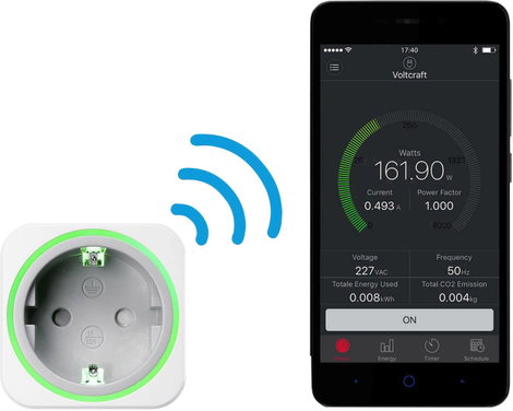 Okos energiafogyasztás mérő, bluetooth funkcióval, iOS és Android applikációval Smart készülékekhez 20. kép