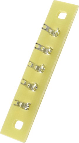 Forrasztási léc, próbapanel TRU COMPONENTS 45 x 9 x 1.5 mm