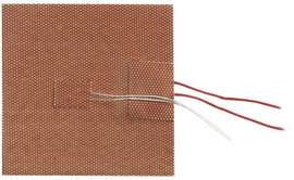 Öntapadós fűtőfólia, szilikon, 24V AC/DC 100W IPX7 100 x 100 mm, Thermo