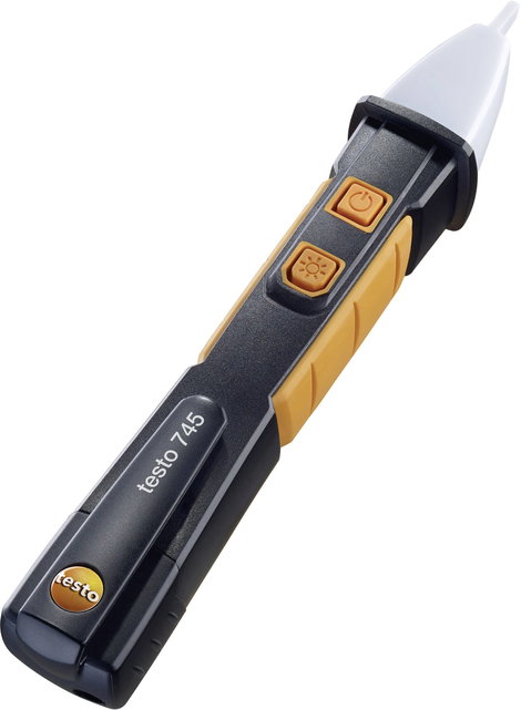 Testo 745 Fázisceruza, érintés nélküli feszültségvizsgáló multiteszter LED-es zseblámpával Testo 059 2. kép