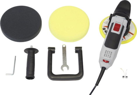 Polírozógép 230 V 650 W max. 6400 ford./perc 160 mm, DINO 640220 3. kép