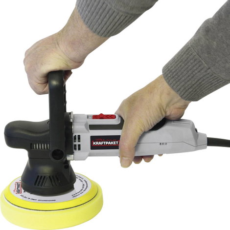 Polírozógép 230 V 650 W max. 6400 ford./perc 160 mm, DINO 640220 4. kép