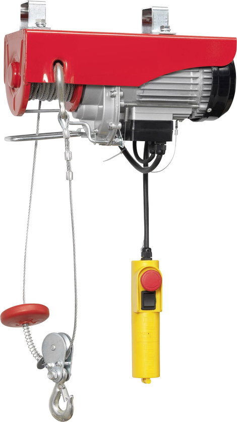Elektromos csőrlő, motoros, láncos emelő 300/600kg-ig, Toolcraft 1553742 3. kép
