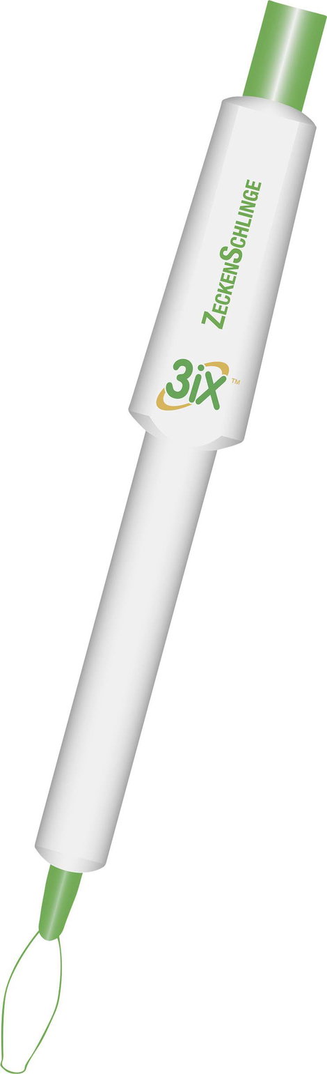 Kullancskiszedő csipesz, fehér, 3iX tick sling