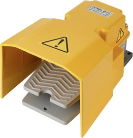 Lábkapcsoló 250 V/AC 15 A védőtokkal 1 záró, 1 nyitó TRU COMPONENTS XF-502 1 db