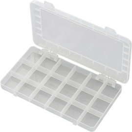 Üres szortimentáló doboz 18 rekesz, Tru Components 1570100