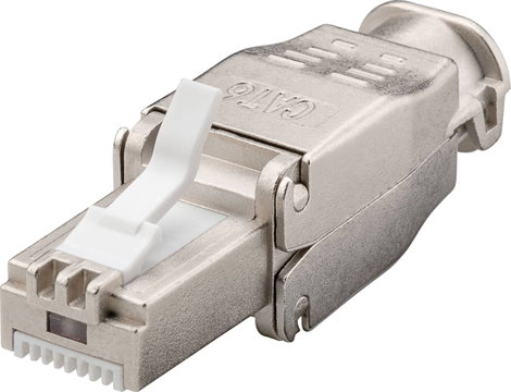Szerszámmentes RJ45 csatlakozódugó, CAT 6 STP, Tru Components