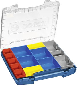 Bosch Professional i-BOXX 53 Rendszerező hordtáska (H x Sz x Ma) 316 x 357 x 53 mm Rekeszek: 12 Vált