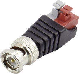 BNC dugó, egyenes, 50 Ω, Conrad Components