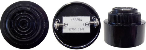 Vízálló zümmer IP65 90 dB 6 - 24 V/DC, TRU Components 1570720 2. kép