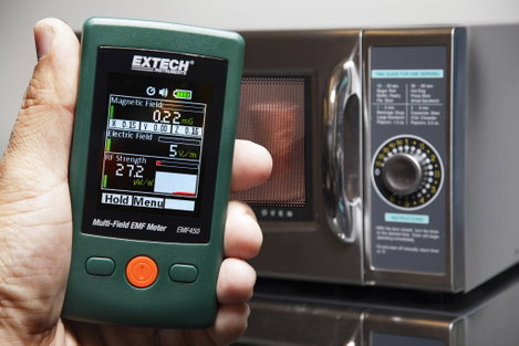 Elektromágneses mező teszter TFT kijelzővel, Extech EMF450 2. kép