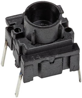 MEC Miniatűr panel nyomógomb, Multimec 3F sorozat 3FTL6 M Nyomógomb alaptest 1 x ki/(be) 25 V/DC 50 