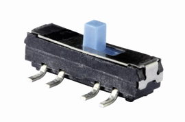 Knitter-Switch MMS 228 tolókapcsoló, 2xbe/be, 12V/DC 200mA