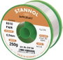 Forrasztóón Tekercs Stannol HS10-Fair Sn99.3Cu0.7 250 g 0.5 mm bélyegkép