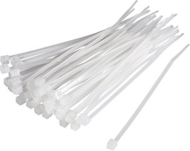 TRU COMPONENTS 1593660 TC-CV300S203 Kábelkötöző 100 mm 2.50 mm Natúr 100 db