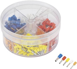 Érvéghüvely készlet 0.5 - 2.5 mm², Tru Components 1570234