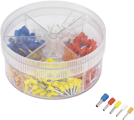 Érvéghüvely készlet 0.5 - 2.5 mm², Tru Components 1570234