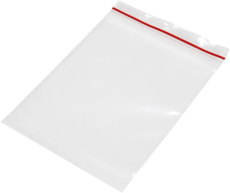 Simítózáras tasak, 70 x 100 mm, Tru Components