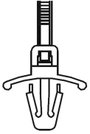 Kábelkötöző 112 mm natúr Tru Components 1592911 TC-PWVS100203 1 db 2. bélyegkép