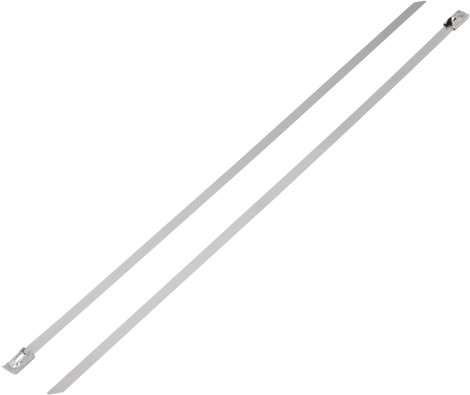 Kábelkötöző 300 mm ezüst Tru Components 1592827 TC-BST-300203 1 db