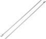 Kábelkötöző 300 mm ezüst Tru Components 1592827 TC-BST-300203 1 db bélyegkép
