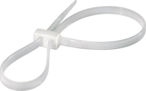 Kábelkötöző 300 mm natúr Tru Components 1592819 TC-RDCV300203 1 db 2. kép