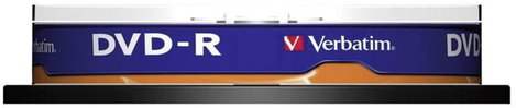 Írható DVD-R 4.7 GB Verbatim 43523 10 db 2. kép