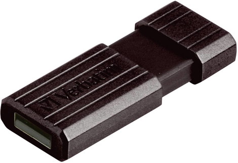 USB stick 64 GB Verbatim Pin Stripe Fekete 49065 USB 2.0 3. kép