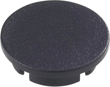 Fedősapka, piros, alkalmas: 20 mm-es kerek gombhoz, Thomsen 4311.0021