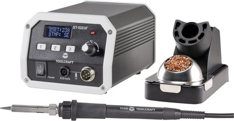 Digitális forrasztóállomás 150 W 50 - 480 °C Toolcraft ST-150 HF TO-4878198 3. kép