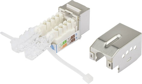 RJ45 beépíthető modul Keystone Reteszeléssel 3. kép
