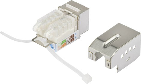 RJ45 beépíthető modul Keystone Reteszeléssel 4. kép