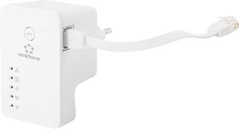 Mini WLAN Access Point 300 Mbit/s 2.4 GHz, Renkforce RF-AP-N300 2. kép