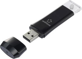 USB-s jelszótároló stick, Renkforce PM-01